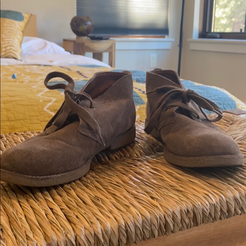Cute suede booties